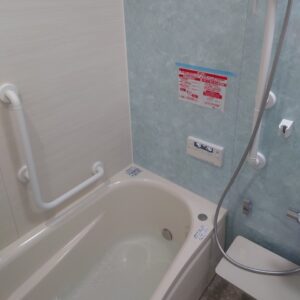 介護保険・高齢者自立支援住宅改修の補助金にて浴室改修